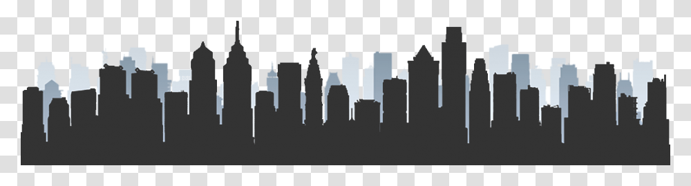 Silhouette Of Philadelphia Skyline Philadelphia Skyline Silhouette, Building, Architecture, Dome, Urban Transparent Png
