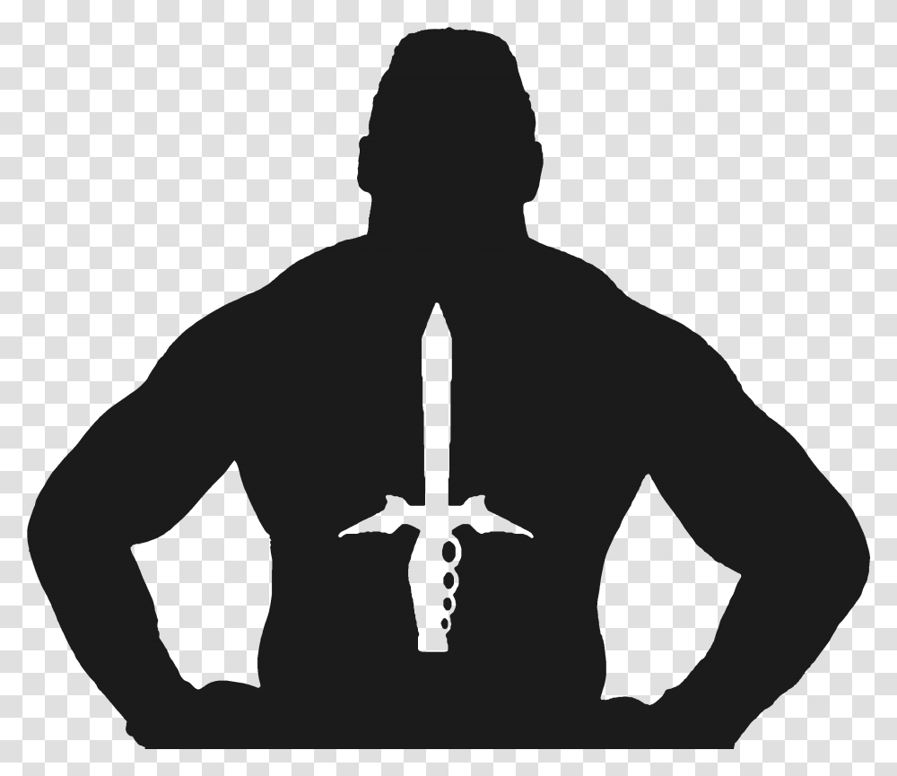 Silhouette, Person, Arrow, Kneeling Transparent Png