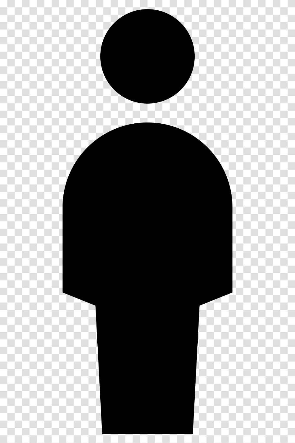 Silhouette Person Clip Art Person Silhouette Icon, Gray, World Of Warcraft Transparent Png
