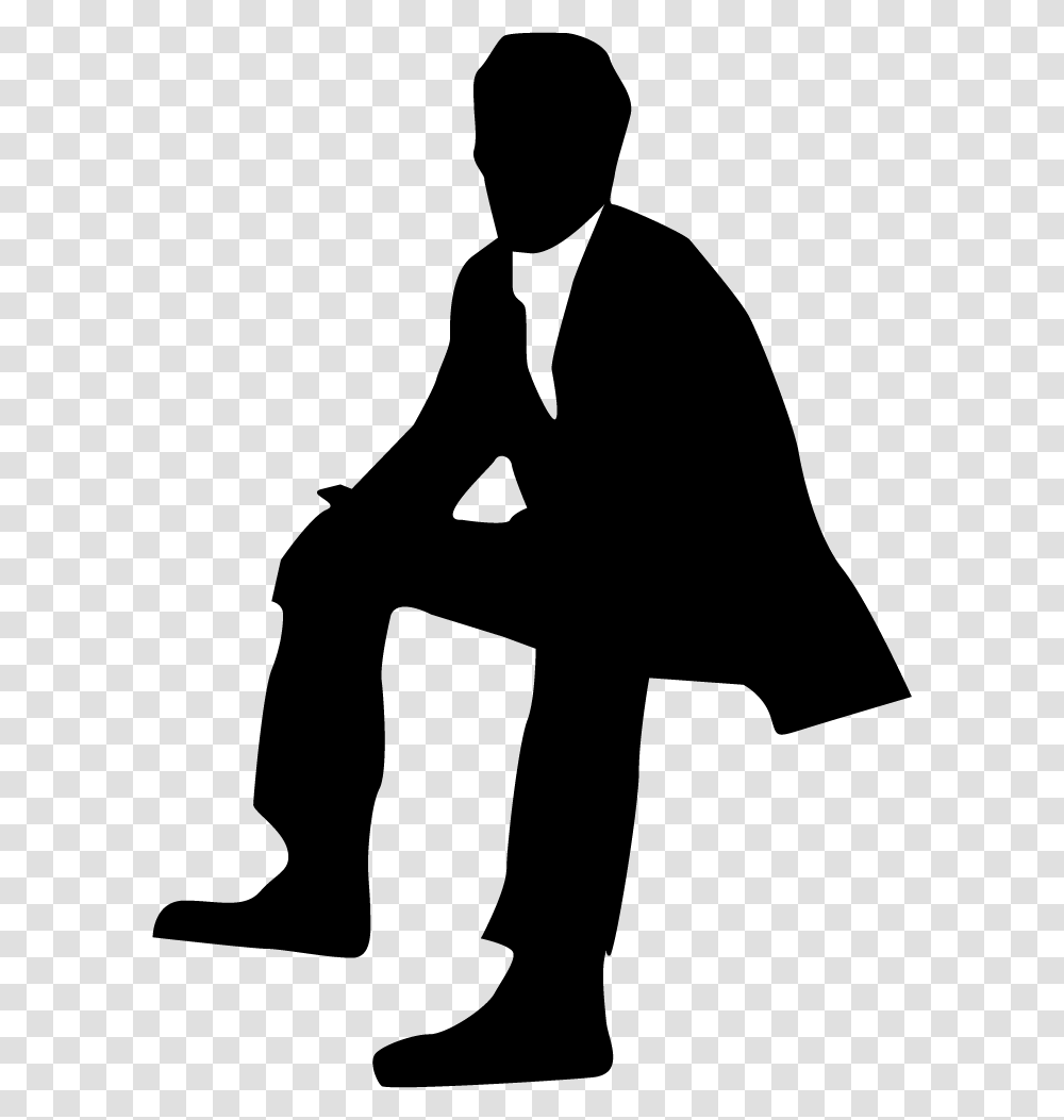 Silhouette, Person, Human, Stencil, Kneeling Transparent Png