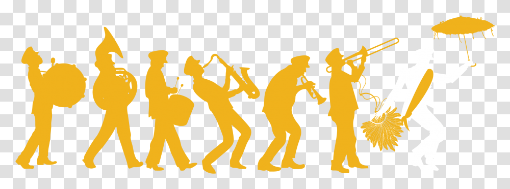Silhouette, Person, Musician, Musical Instrument, Crowd Transparent Png