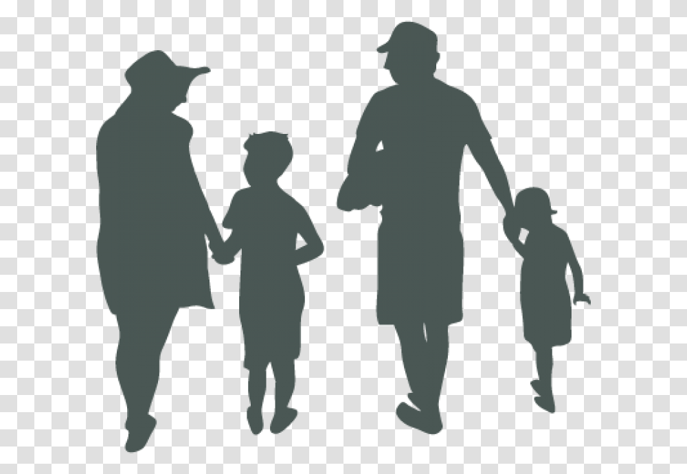 Silhouette Photography Family Silhouette, Person, Bird, People, Hand Transparent Png
