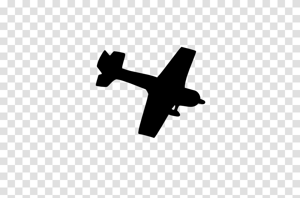 Silhouette Plane Clip Arts Download, Flying, Bird, Animal, Cross Transparent Png