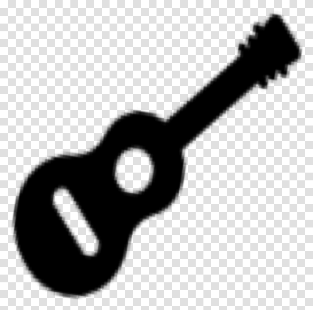 Silhouette Shadow Guitar Instrument Music Black Illustration, Gray, World Of Warcraft Transparent Png