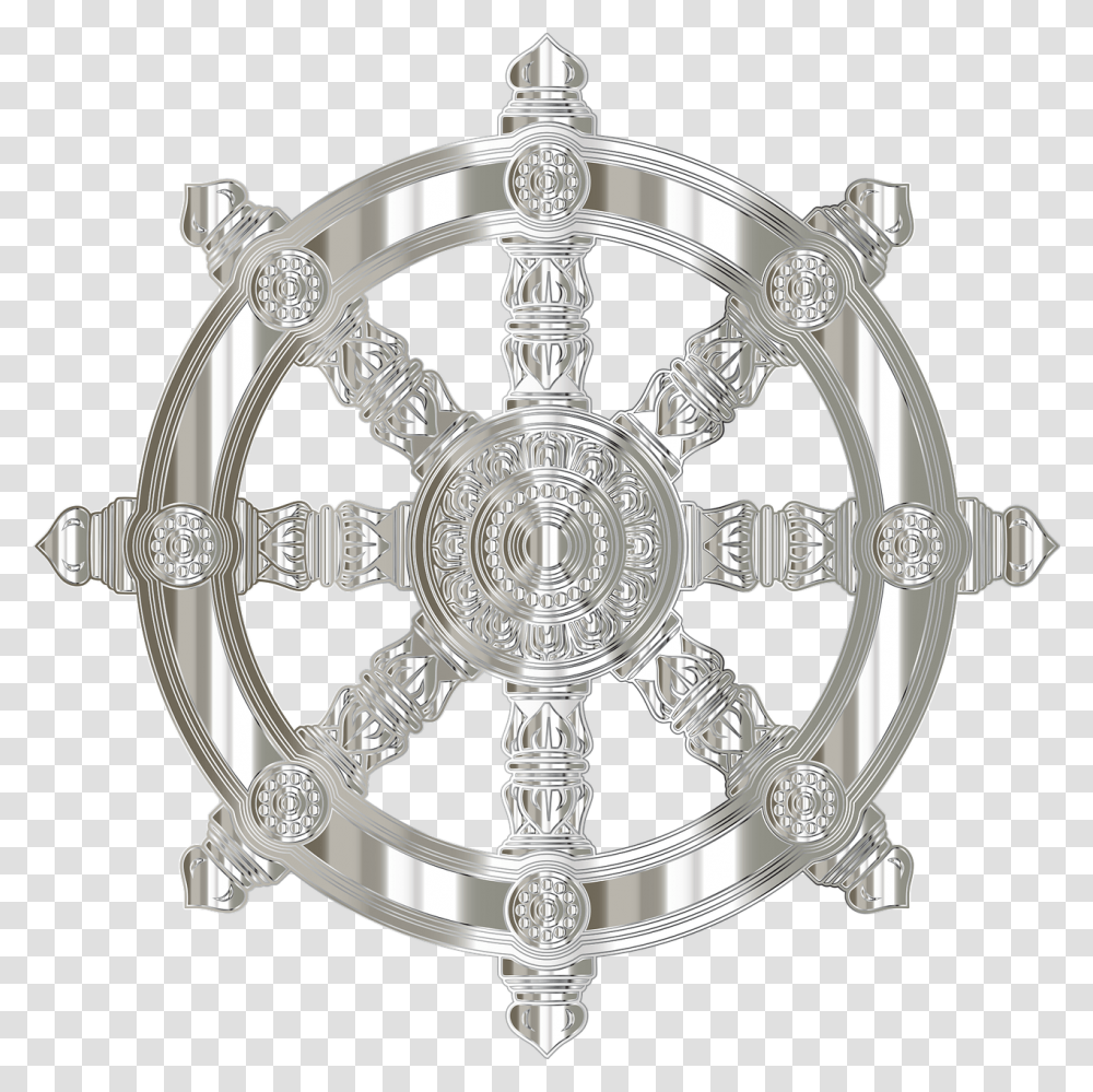 Silhouette Ship Wheel Clipart, Chandelier, Lamp, Crystal, Accessories Transparent Png