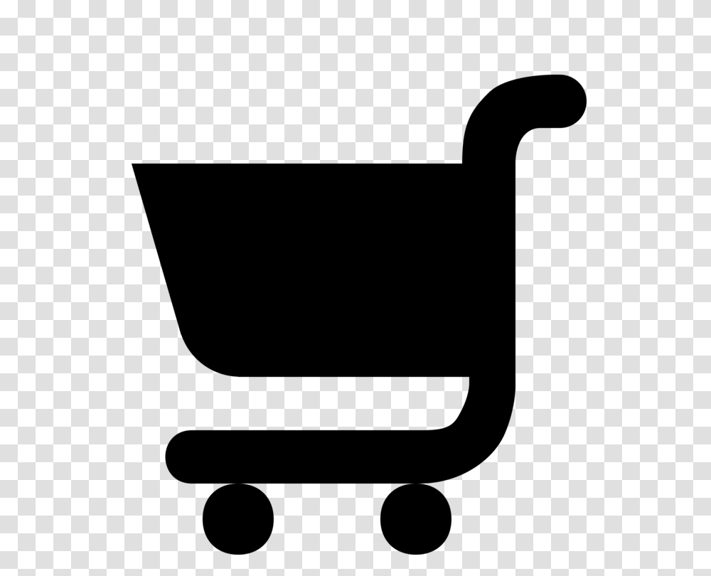 Silhouette Shopping Cart Supermarket Drawing Grocery Store Free, Gray, World Of Warcraft Transparent Png
