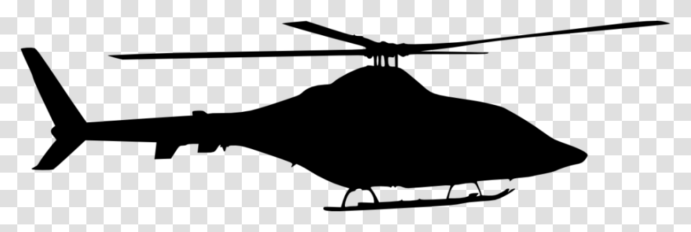Silhouette Side View Helicopter Side View, Gray, World Of Warcraft Transparent Png
