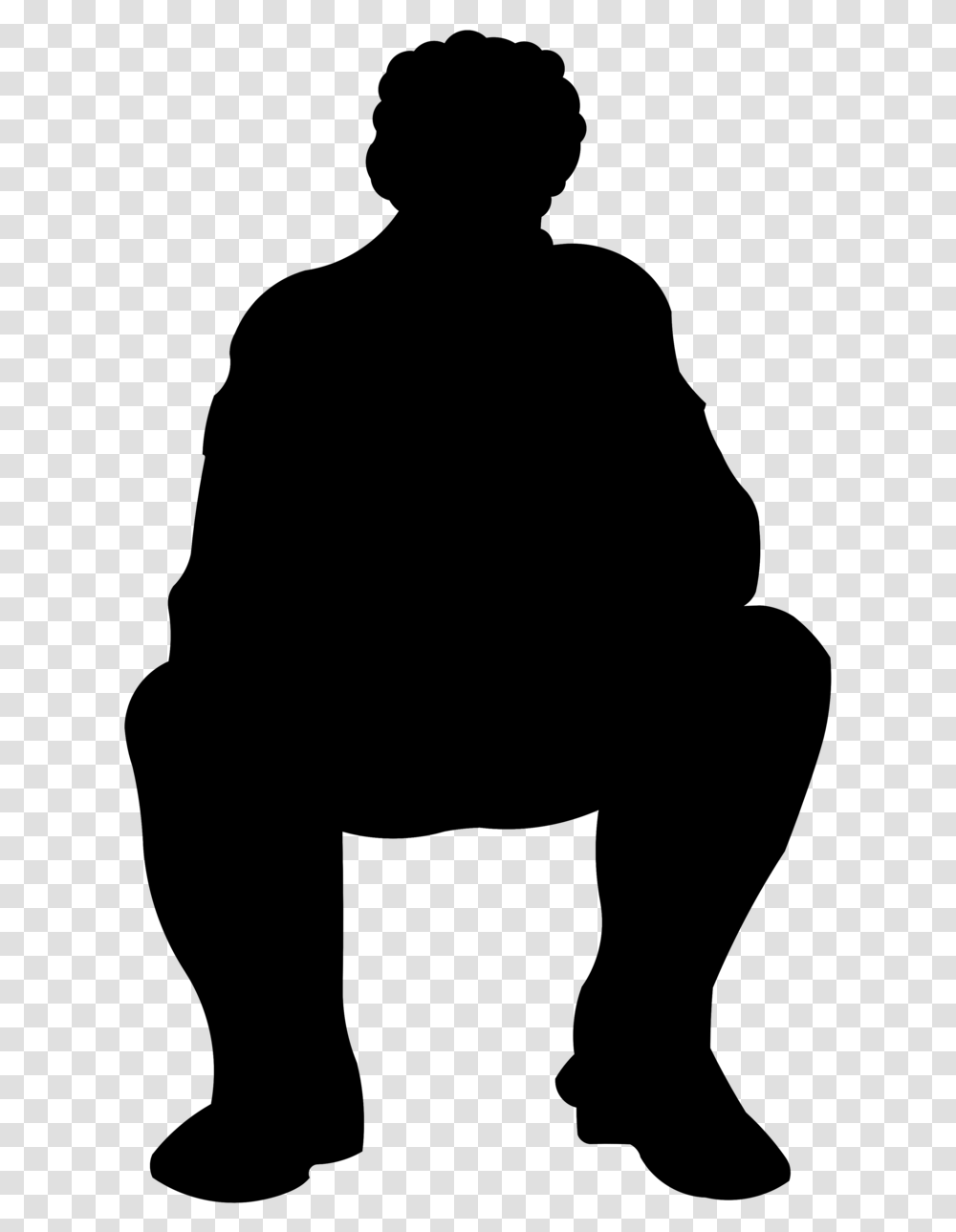 Silhouette Sitting Sitting Silhouette Man Sitting Sitting Silhouette Eating, Gray, World Of Warcraft Transparent Png