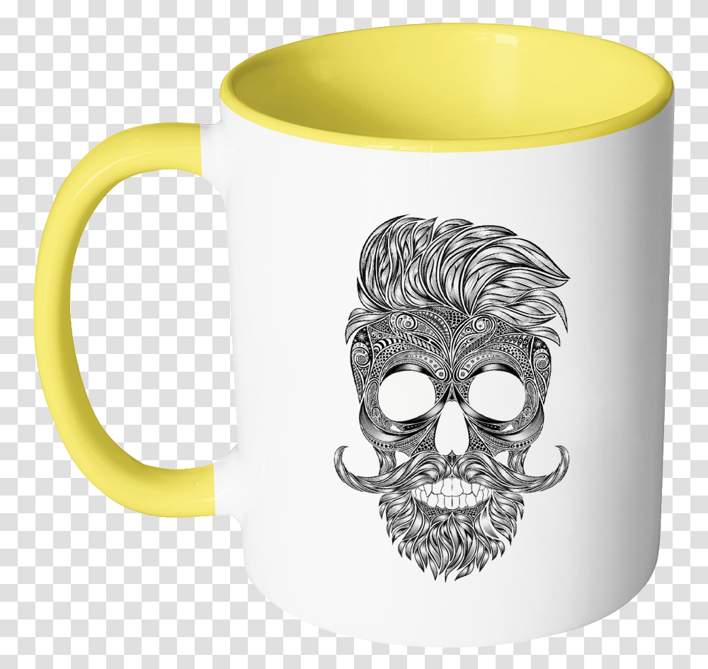 Silhouette Skull Accent Mug Mug, Coffee Cup, Lamp Transparent Png