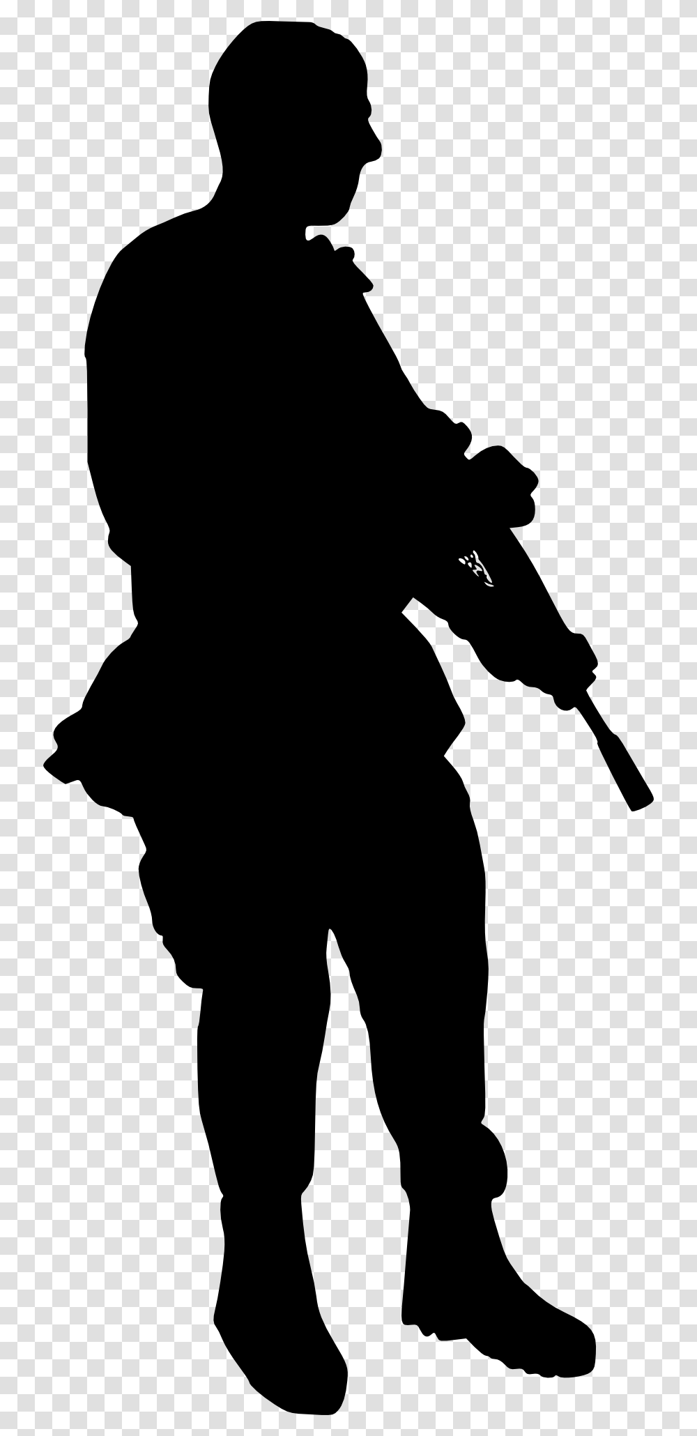Silhouette Soldier, Person, Human, Ninja, Fireman Transparent Png