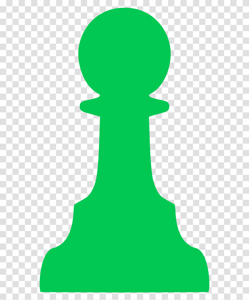 Silhouette Staunton Chess Piece Pawn Pen Clip Arts Chess Icon Green, Person, Human, Fence, Electronics Transparent Png