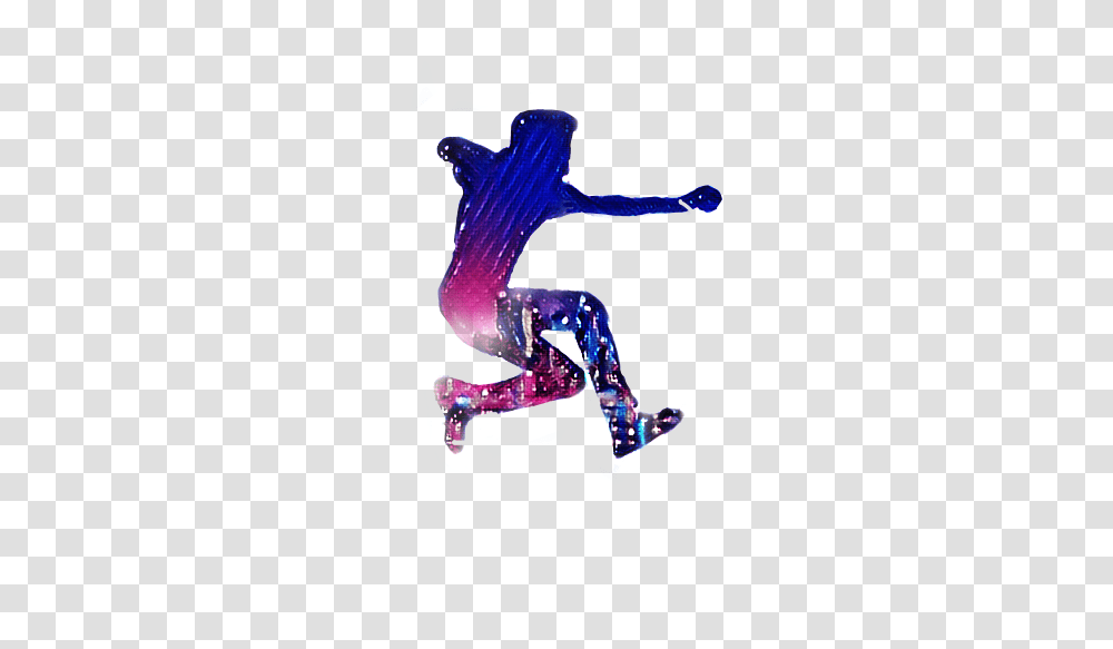 Silhouette Stencil Jumping Nyc Freetoedit Ice Dancing, Purple, Paper Transparent Png