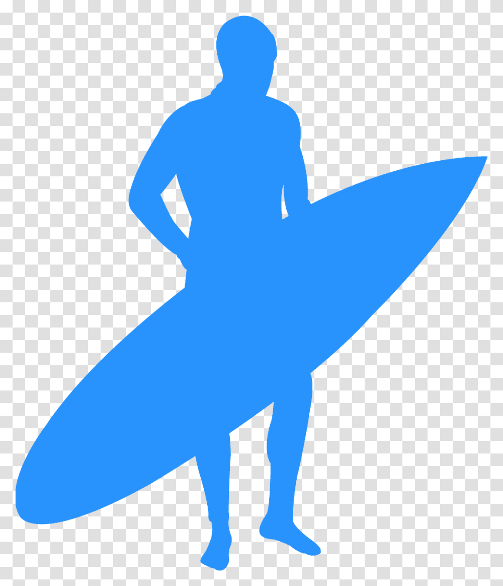 Silhouette Surfboard Blue, Dance, Leisure Activities, Outdoors Transparent Png