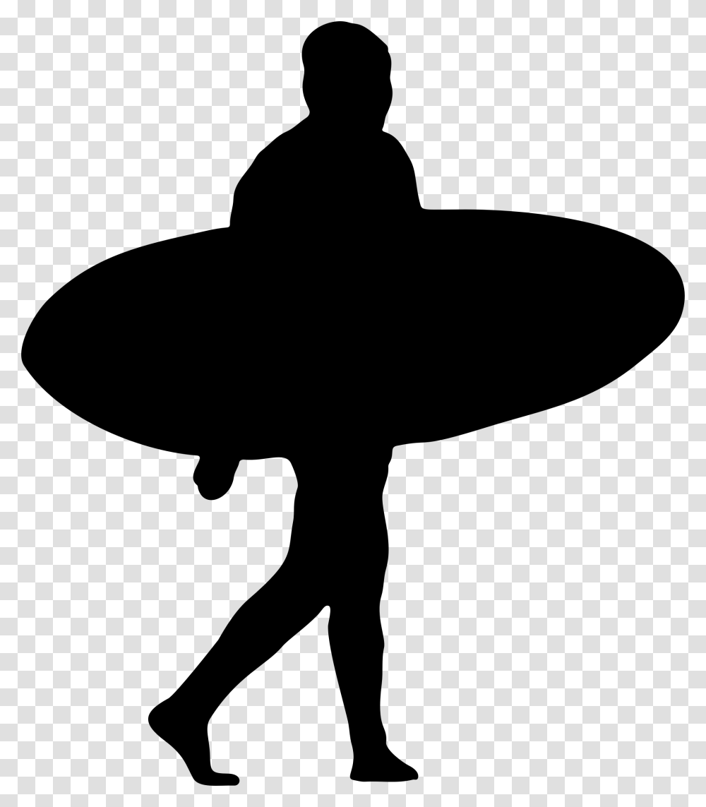 Silhouette Surfboard Surfing Clip Art Surfer Clipart, Gray, World Of Warcraft Transparent Png