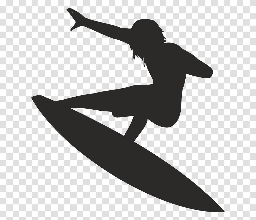 Silhouette Surfing Surfboard Silhouette Surfboard, Axe, Outdoors, Nature, Water Transparent Png