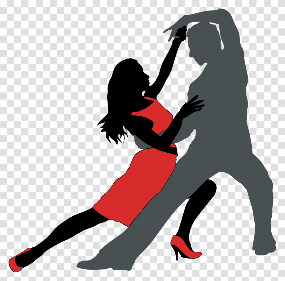 Silhouette Tango Dancing, Dance Pose, Leisure Activities, Person, Human Transparent Png
