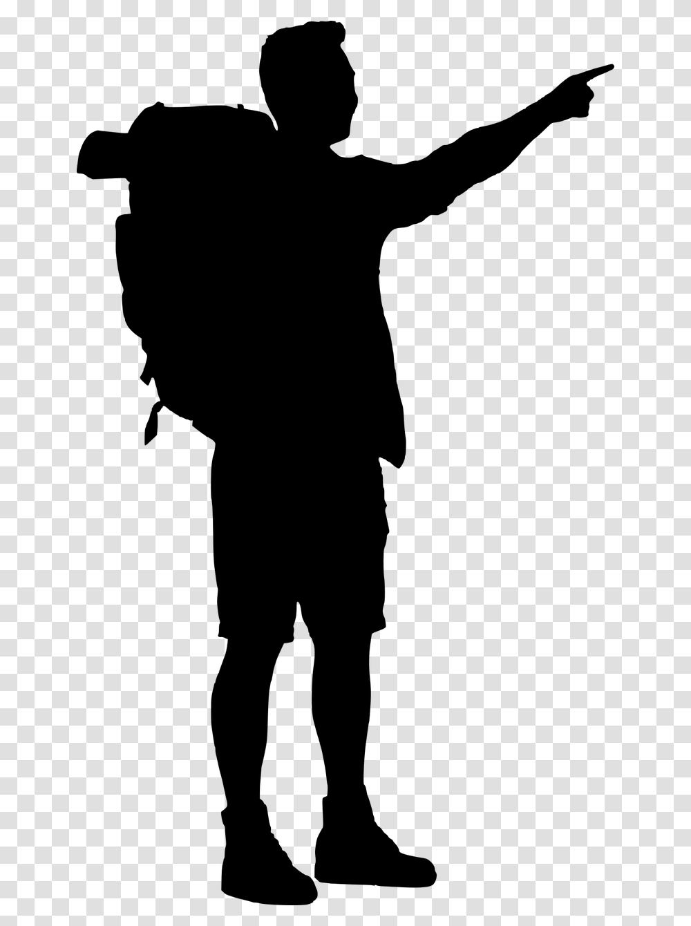 Silhouette Traveler, Gray, World Of Warcraft Transparent Png