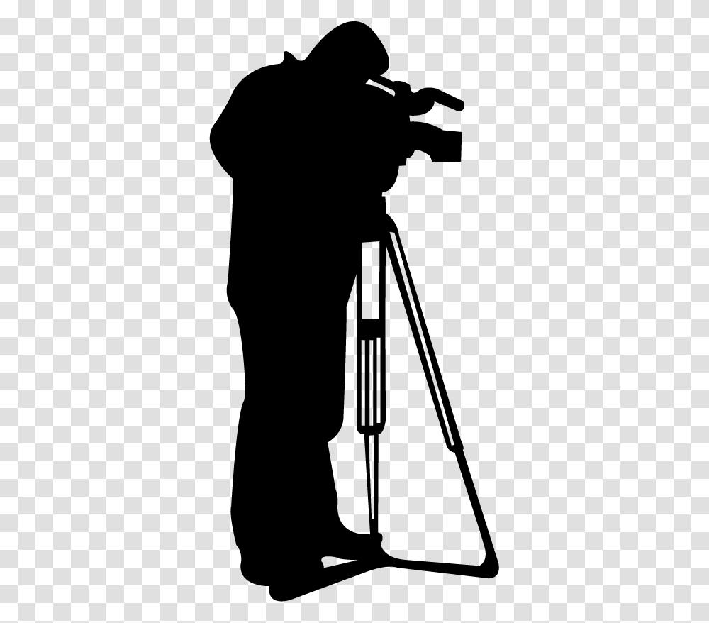 Silhouette, Tripod, Person, Human, Photography Transparent Png