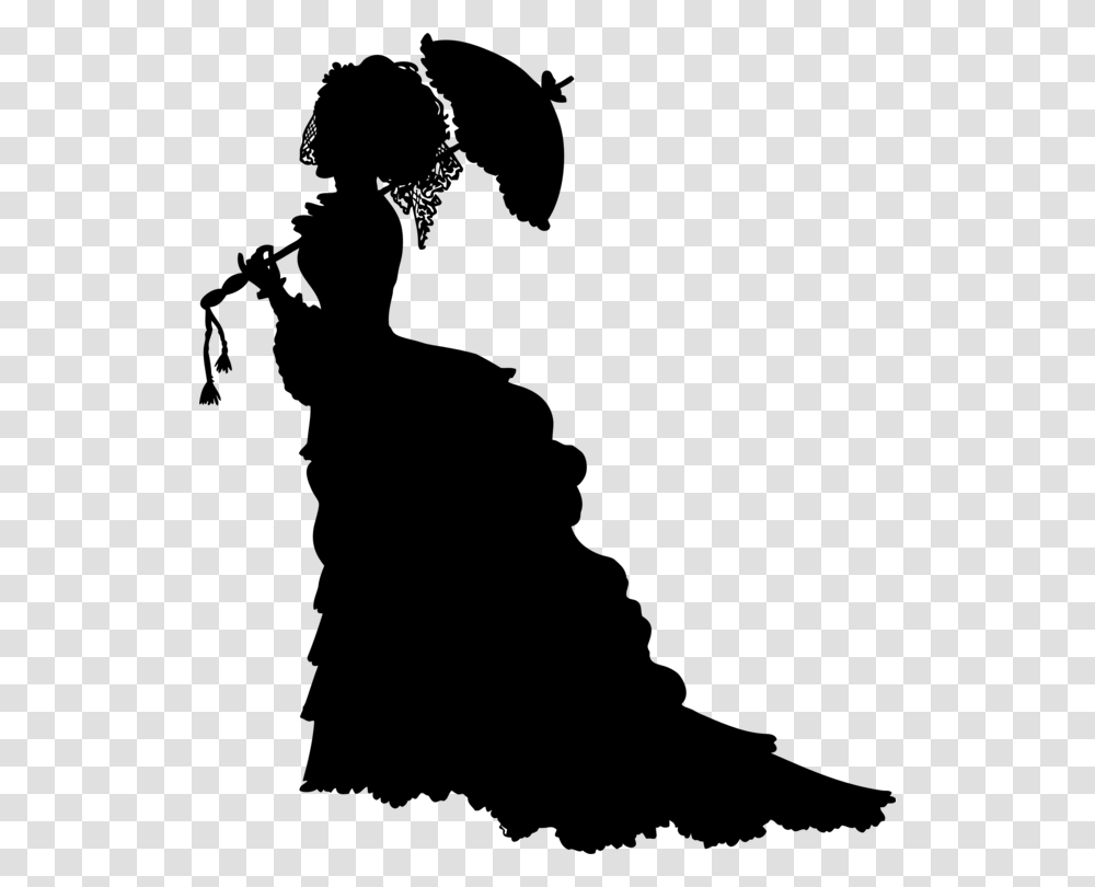 Silhouette Victorian Era Drawing Line Art, Gray, World Of Warcraft Transparent Png