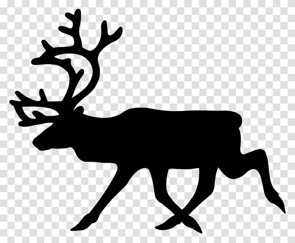 Silhouette, Wildlife, Animal, Deer Transparent Png