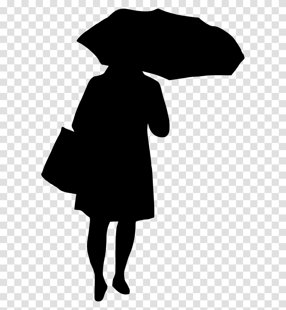 Silhouette Woman Clip Art Old Woman Silhouette, Gray, World Of Warcraft Transparent Png