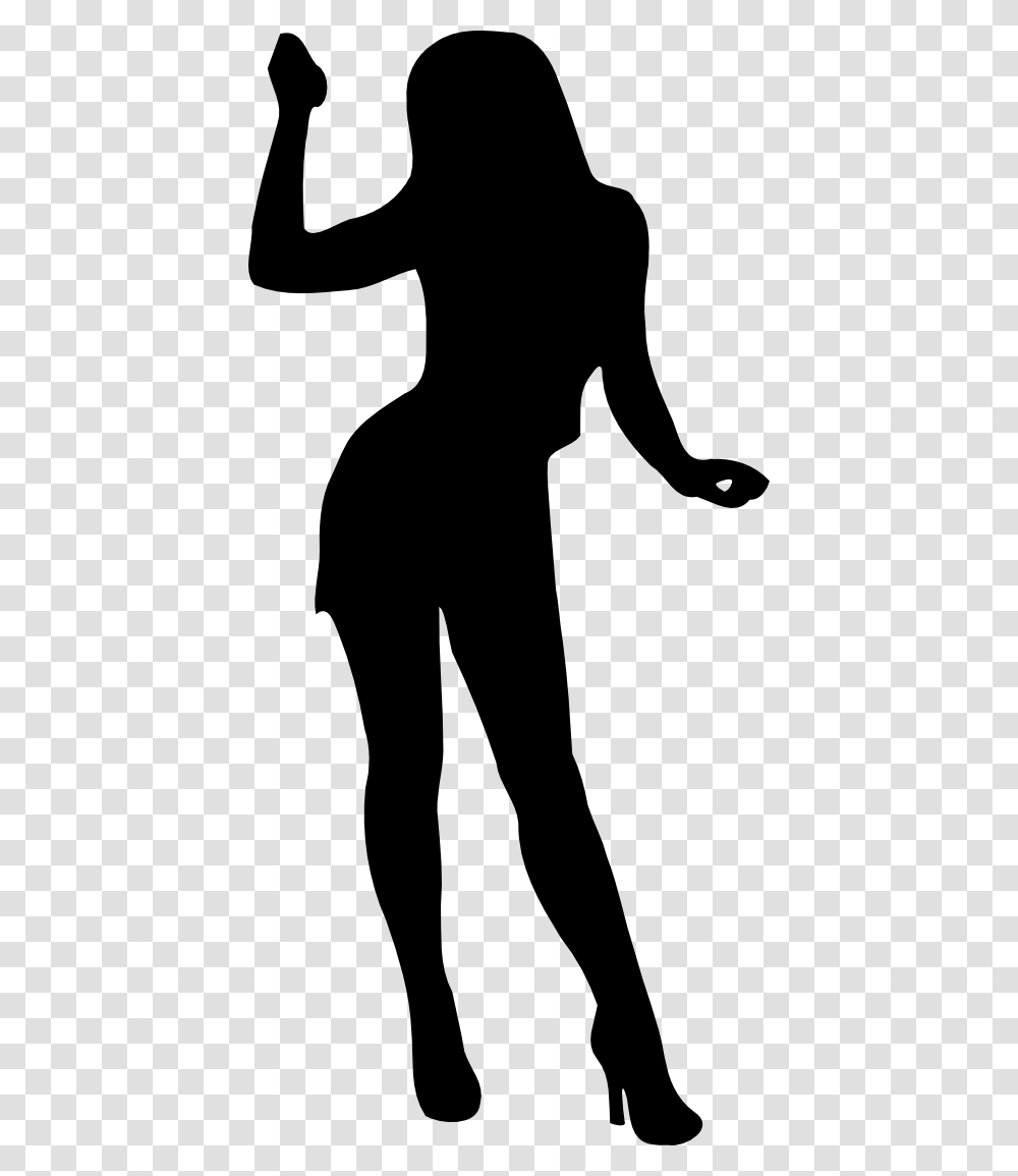 Silhouette Woman Clip Art, Person, Human, Pants Transparent Png