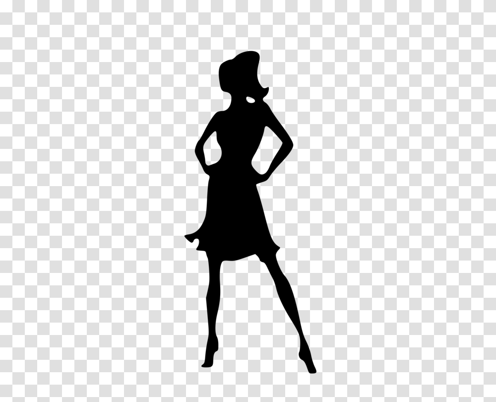 Silhouette Woman Female Drawing Download, Gray, World Of Warcraft Transparent Png