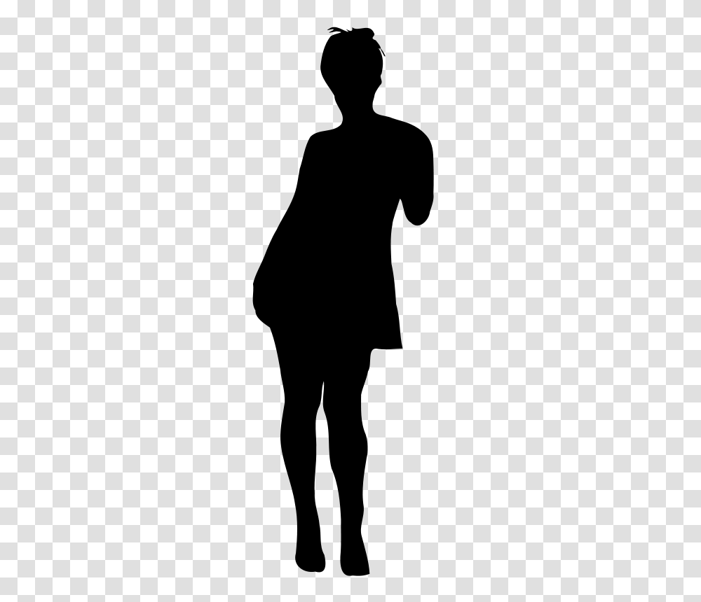 Silhouette Woman, Gray, World Of Warcraft Transparent Png