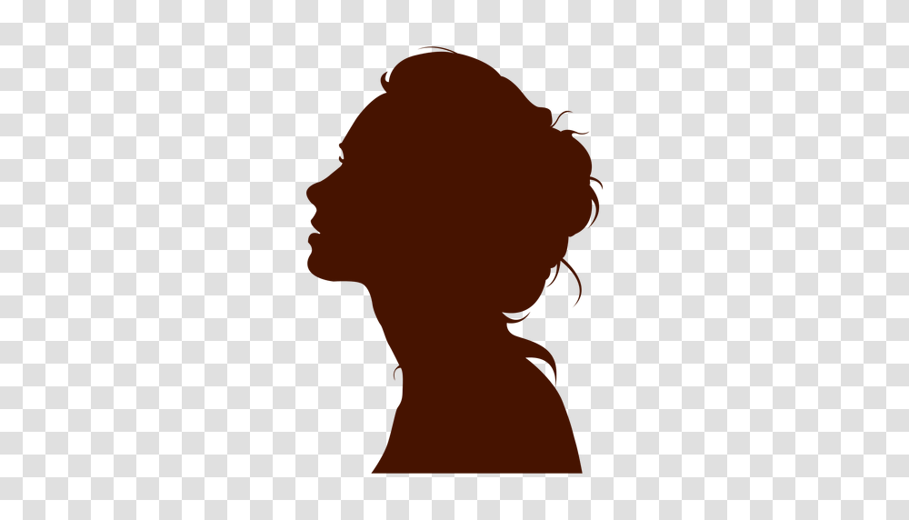 Silhouette Woman Head Silhouette Woman Head, Back, Person, Human Transparent Png