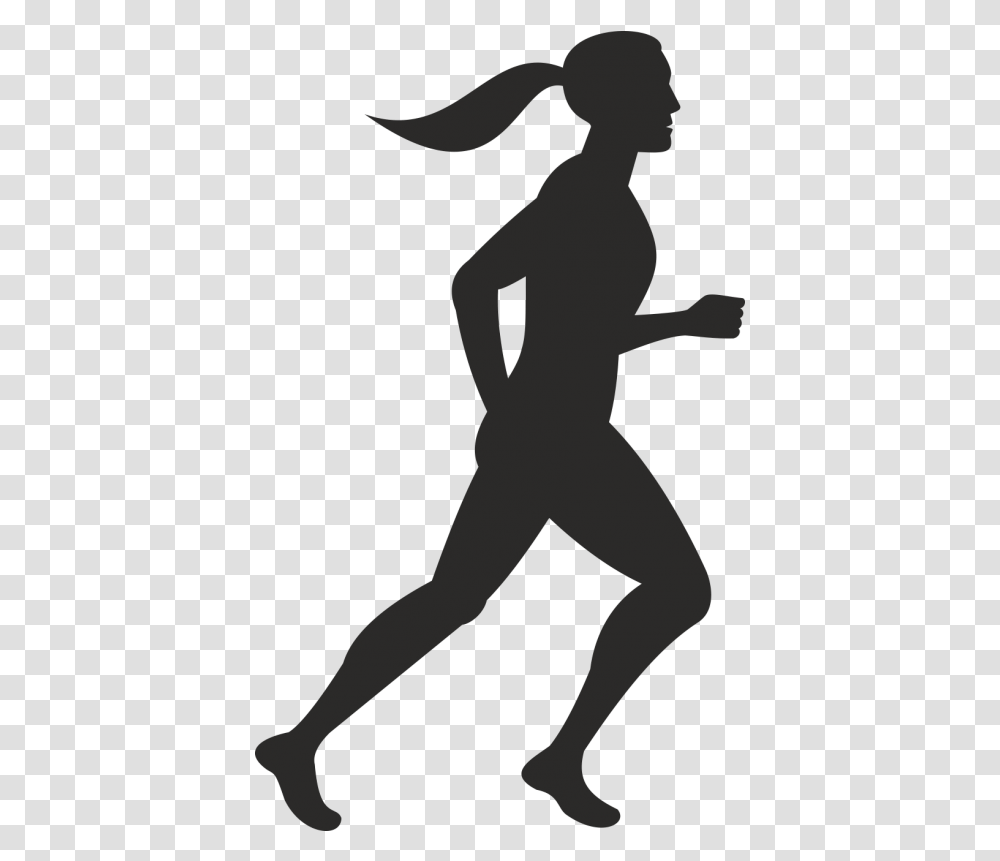 Silhouette Woman Litworld Photography Man Woman Running Icon, Person, Human, Leisure Activities, Dance Pose Transparent Png