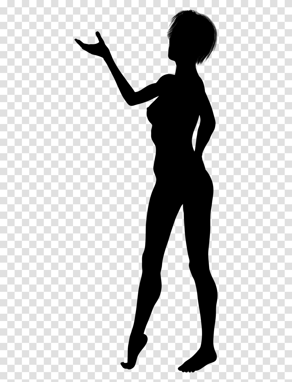 Silhouette Woman Photography Silhouette, Gray, World Of Warcraft Transparent Png