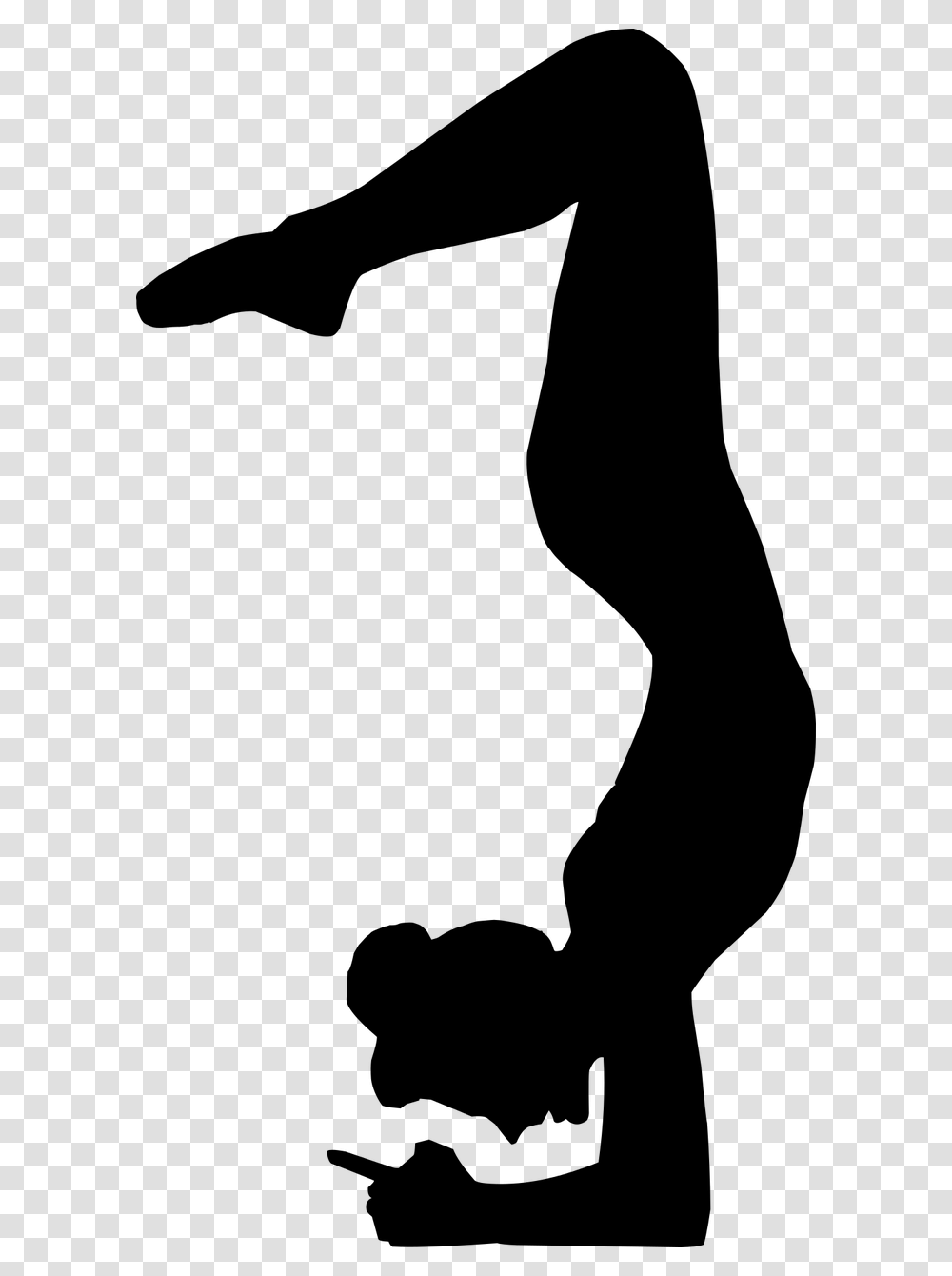 Silhouette Woman Yoga Free Photo Silhouette Woman Yoga, Gray, World Of Warcraft Transparent Png