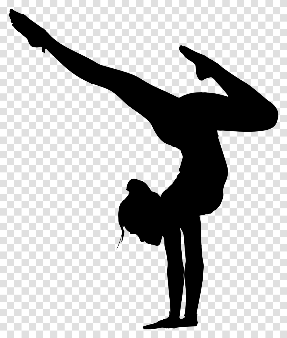 Silhouette Yoga Female Woman, Gray, World Of Warcraft Transparent Png