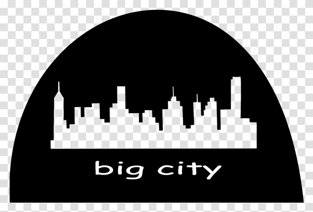 Silhouettemonochrome Photographytext City Clipart White, Alphabet, Gray Transparent Png