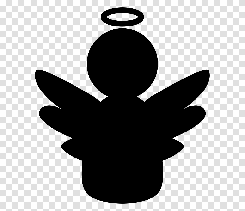 Silhouettemonochrome Photographywing Angel And Devil Clipart, Gray, World Of Warcraft Transparent Png