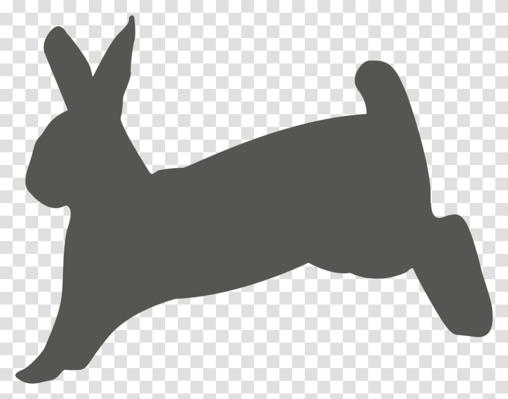 Silhouetterabits And Harespaw Bunny Hopping, Person, Mammal, Animal, People Transparent Png