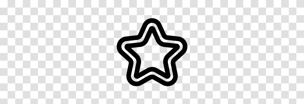 Silhouettes Clipart Christmas Star, Star Symbol, Gray Transparent Png