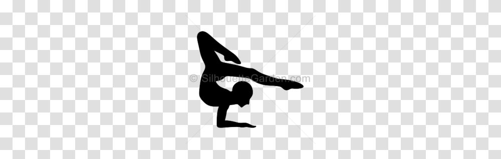 Silhouettes Clipart, Person, Human, Acrobatic, Dance Transparent Png