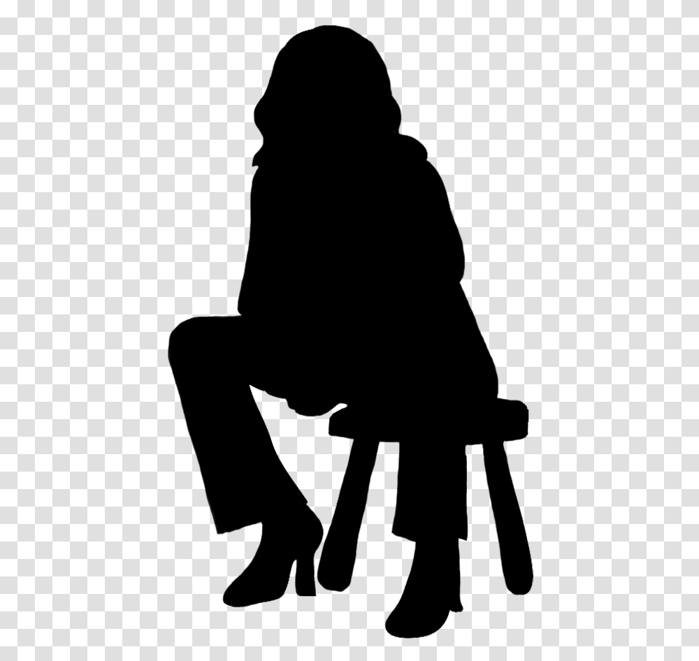 Silhouettes Of People Sitting Silhouette Person, Human, Spider Web, Invertebrate, Animal Transparent Png