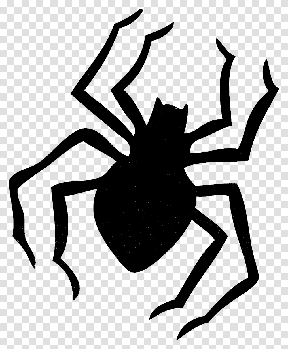 Silhouettes Per Halloween, Animal, Invertebrate, Black Widow, Insect Transparent Png