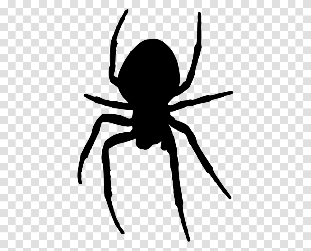 Silhouettewidow Spiderartwork Creepy Spider Clip Art, Gray, World Of Warcraft Transparent Png