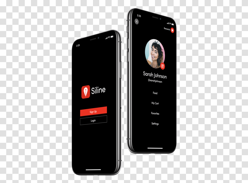 Siline Mockup Smartphone, Mobile Phone, Electronics, Cell Phone, Person Transparent Png