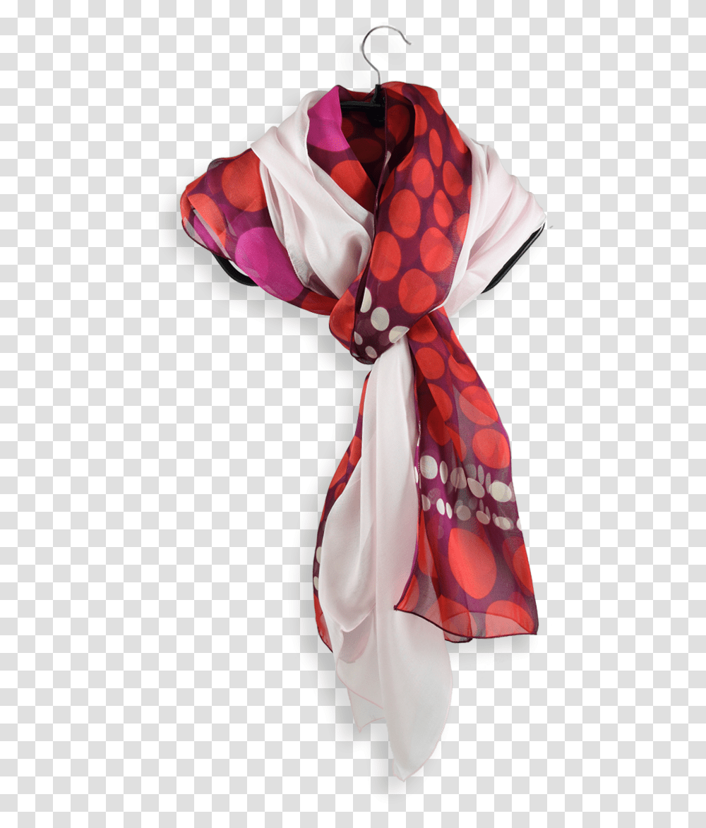 Silk, Apparel, Scarf, Person Transparent Png