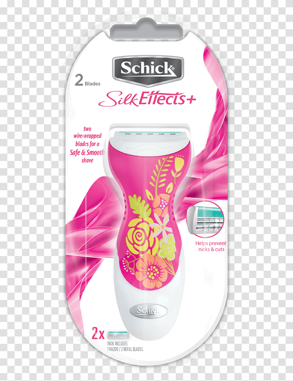Silk Effects Razor Schick Shaver Women, Label, Bottle, Plot Transparent Png