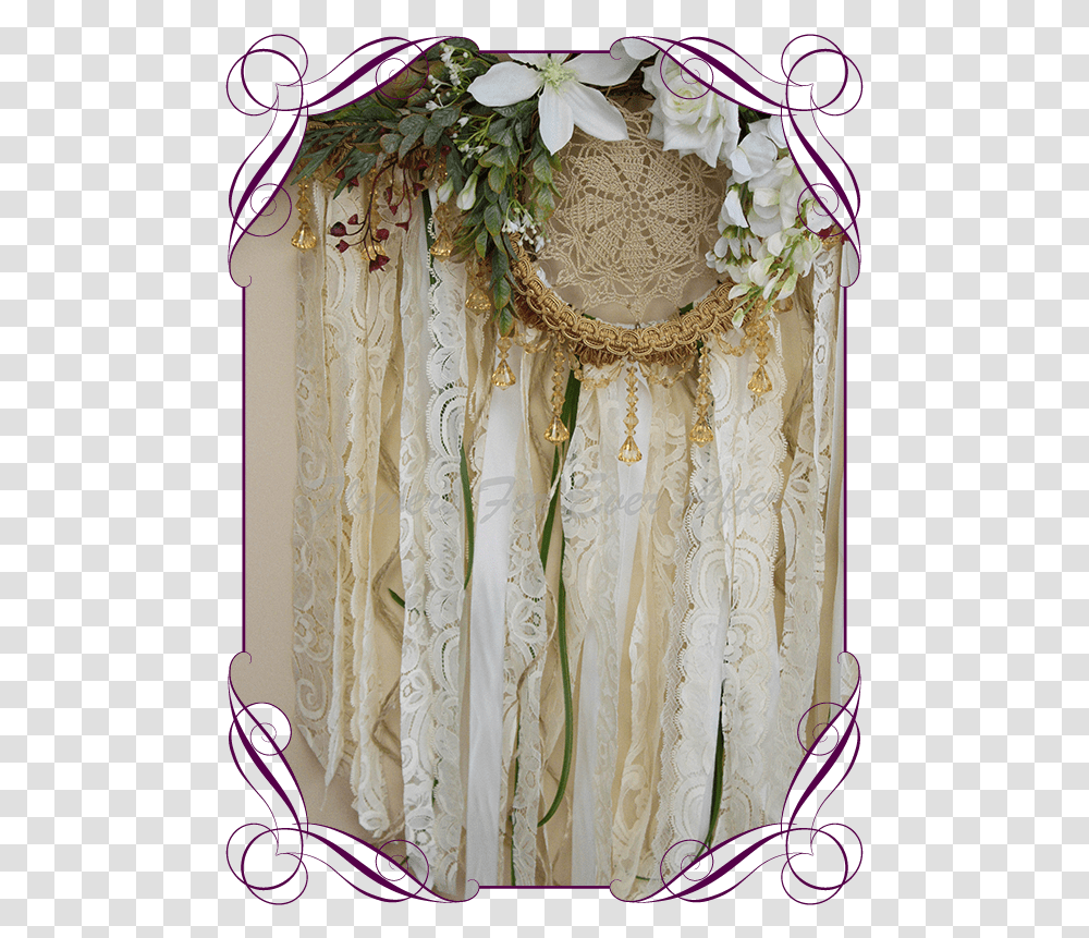 Silk Pastel Wedding Flowers, Lace, Apparel, Plant Transparent Png