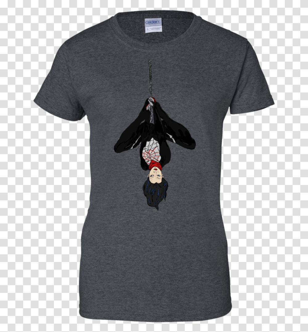 Silk Shes Just Hangin Spider Woman T Shirt Amp Hoodie Eleven Darth Vader Shirt, Apparel, T-Shirt, Sleeve Transparent Png