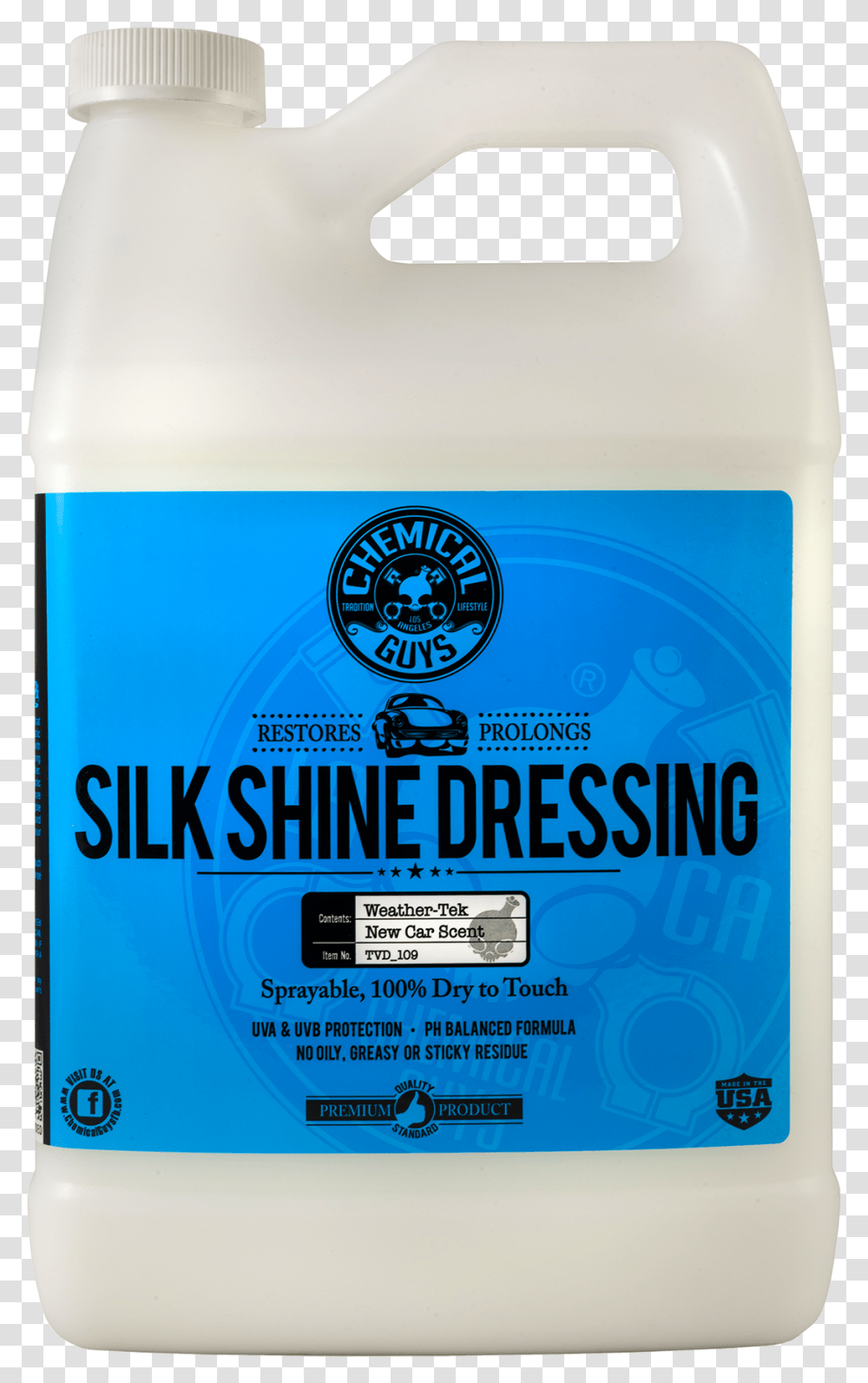 Silk Shine Vinyl Rubber Plastic Satin Protectant Chemical Guys Silk Shine Dressing, Mobile Phone, Electronics, Liquor, Alcohol Transparent Png