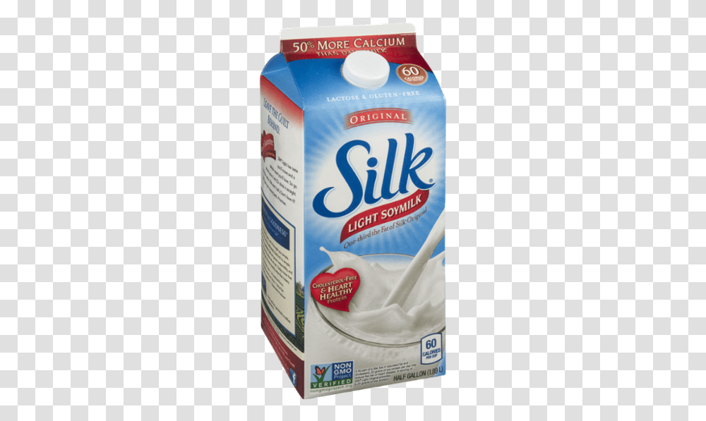 Silk Soy Milk, Food, Flour, Powder, Beverage Transparent Png