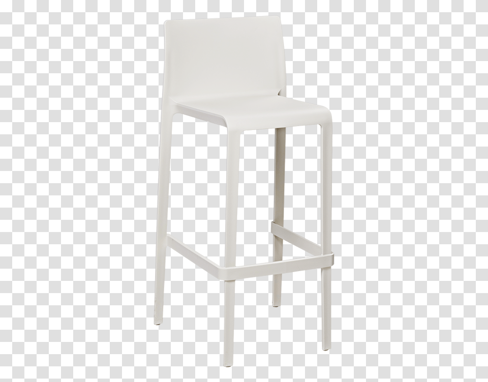 Silla Alta Blanca, Furniture, Chair, Bar Stool Transparent Png