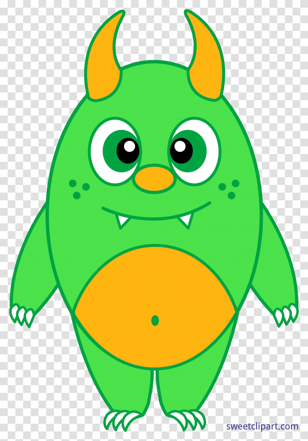 Silly Monster Green Clip Art, Amphibian, Wildlife, Animal Transparent Png